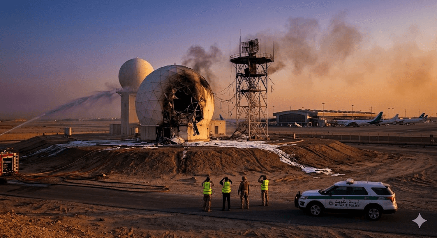 Radar Systems Offline: Drone Attacks Hit Kuwait Airport Amid Rising Gulf Tensions