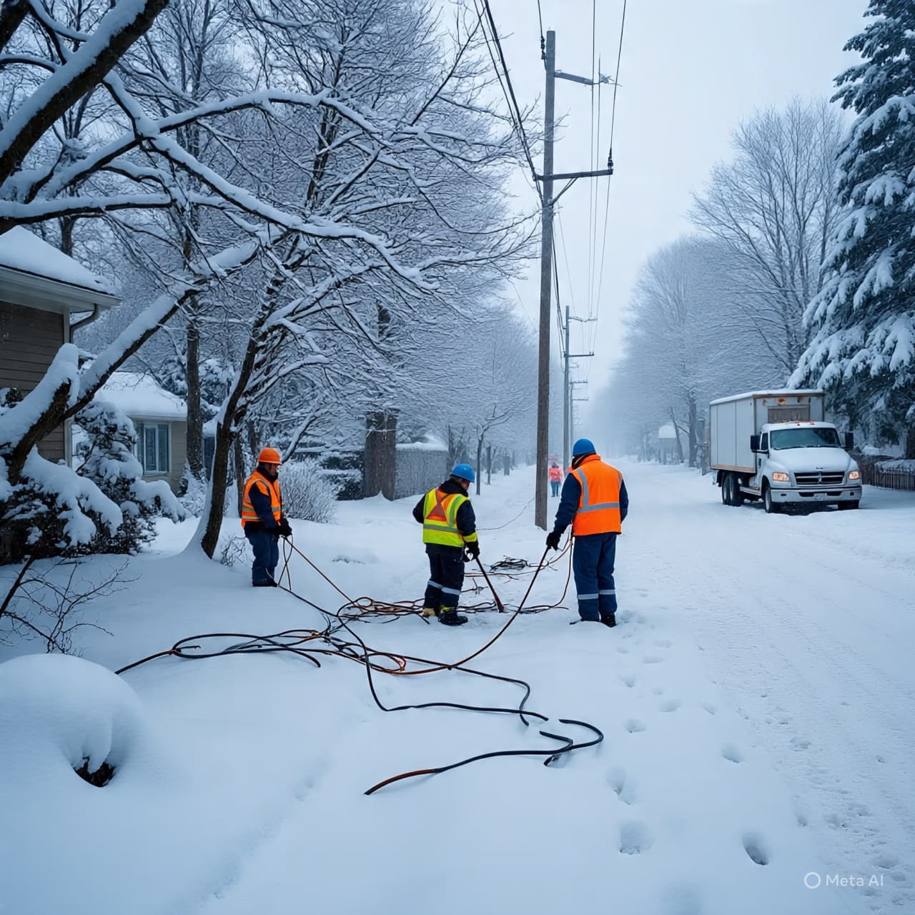 When Snow Became Silence: A Nation Waiting Beneath Heavy Skies