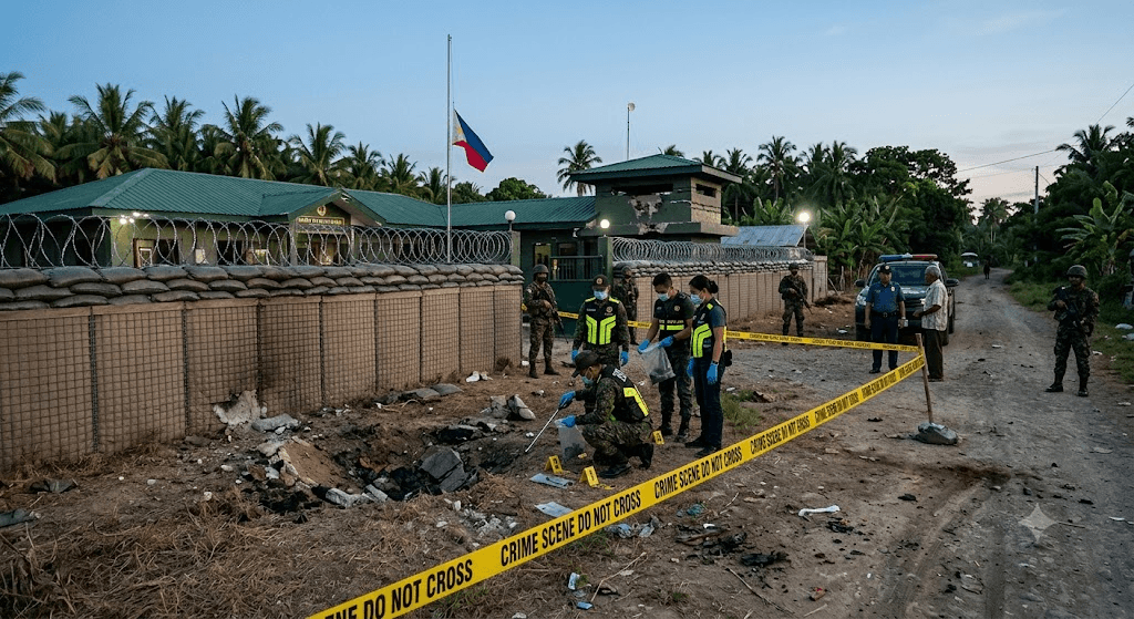 Midnight Blast: Explosive Device Hurled at Military Detachment in Maguindanao del Sur