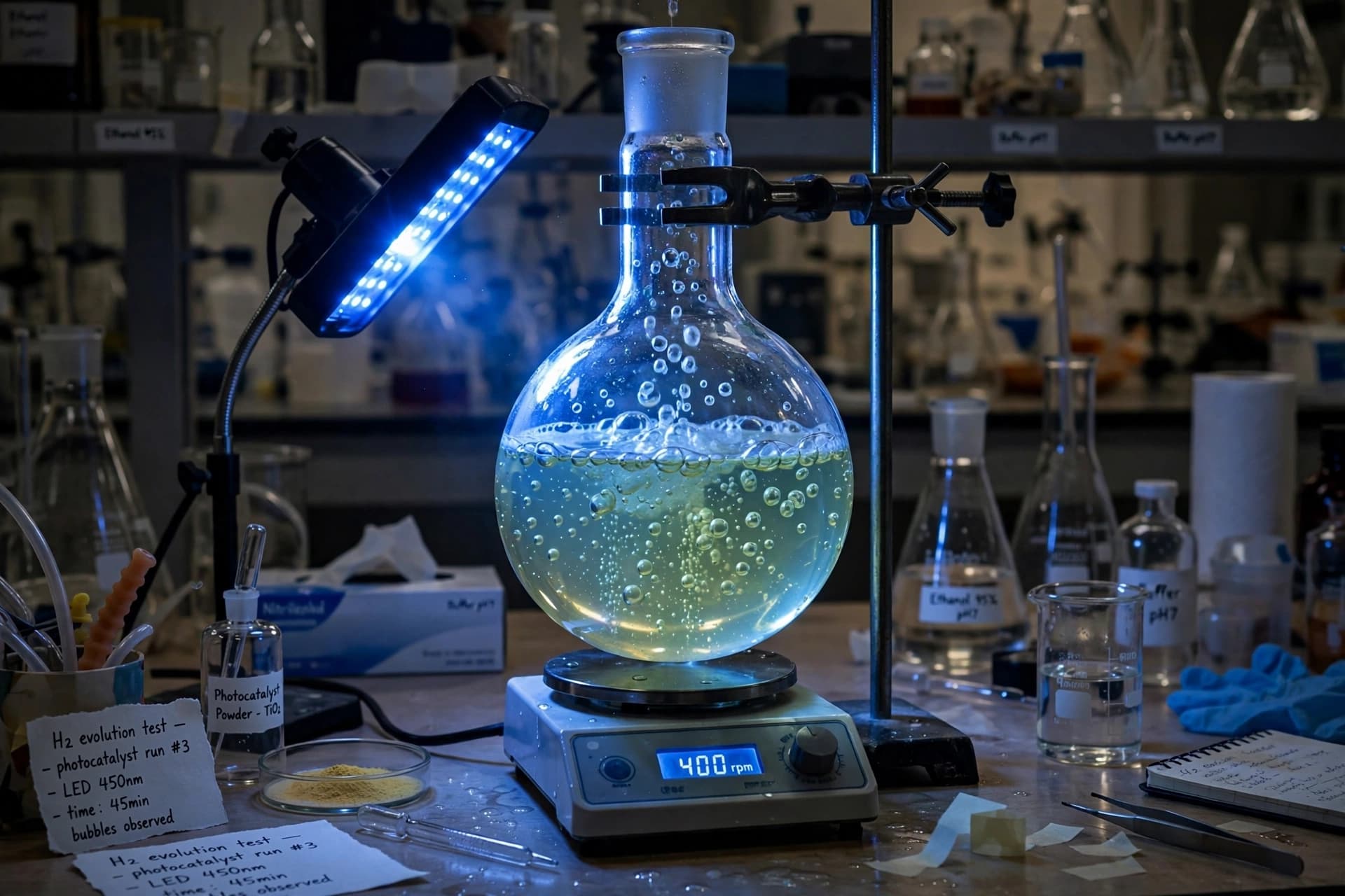 Light-Driven Method Controls Hydrogen Atoms for Chemical Synthesis