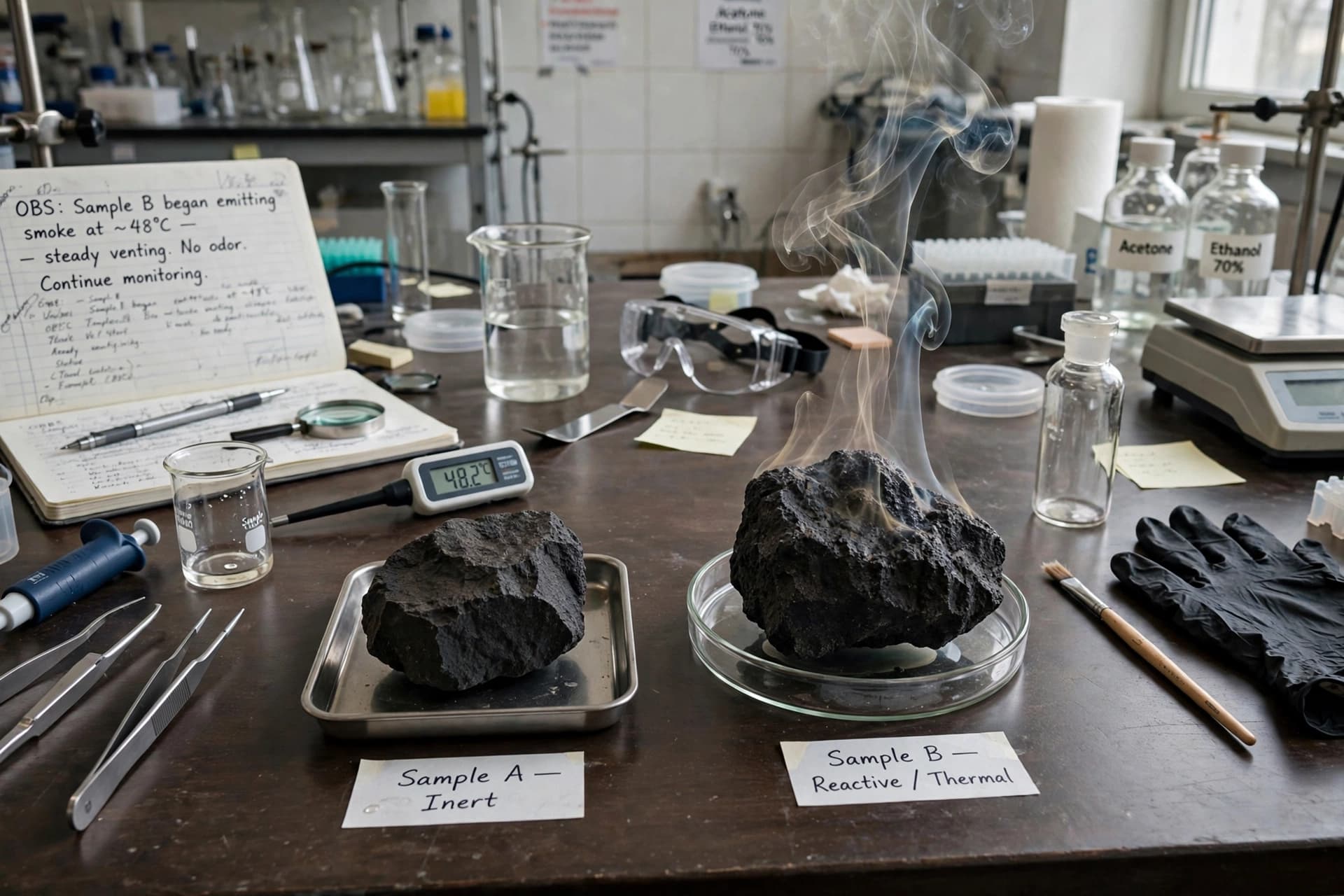 They Pulled Rocks from the Ocean; the Rocks Caught Fire