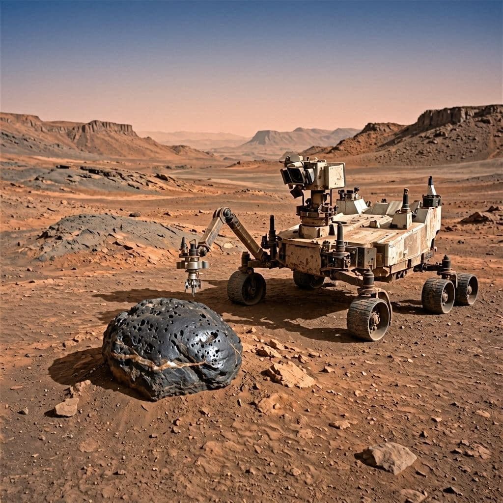  Quiet Martian Stone Is Asking a Very Big Question
