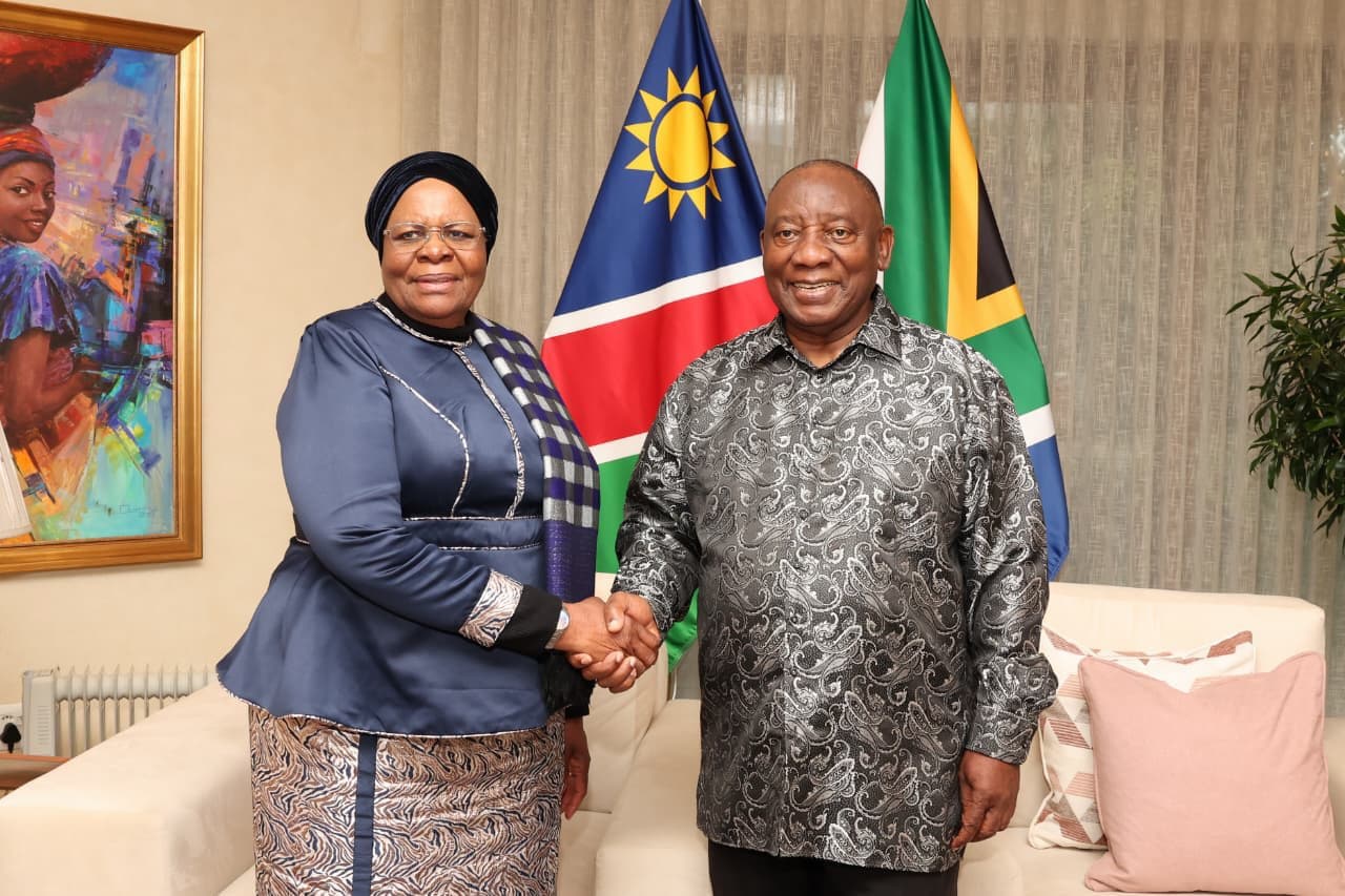 South Africa and Namibia Strengthen Bilateral Relations as Presidents Ramaphosa and Nandi-Ndaitwah Meet in Johannesburg