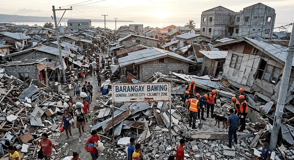 Devastation in GenSan: Powerful 7.8 Magnitude Earthquake Flattens 1,000+ Houses