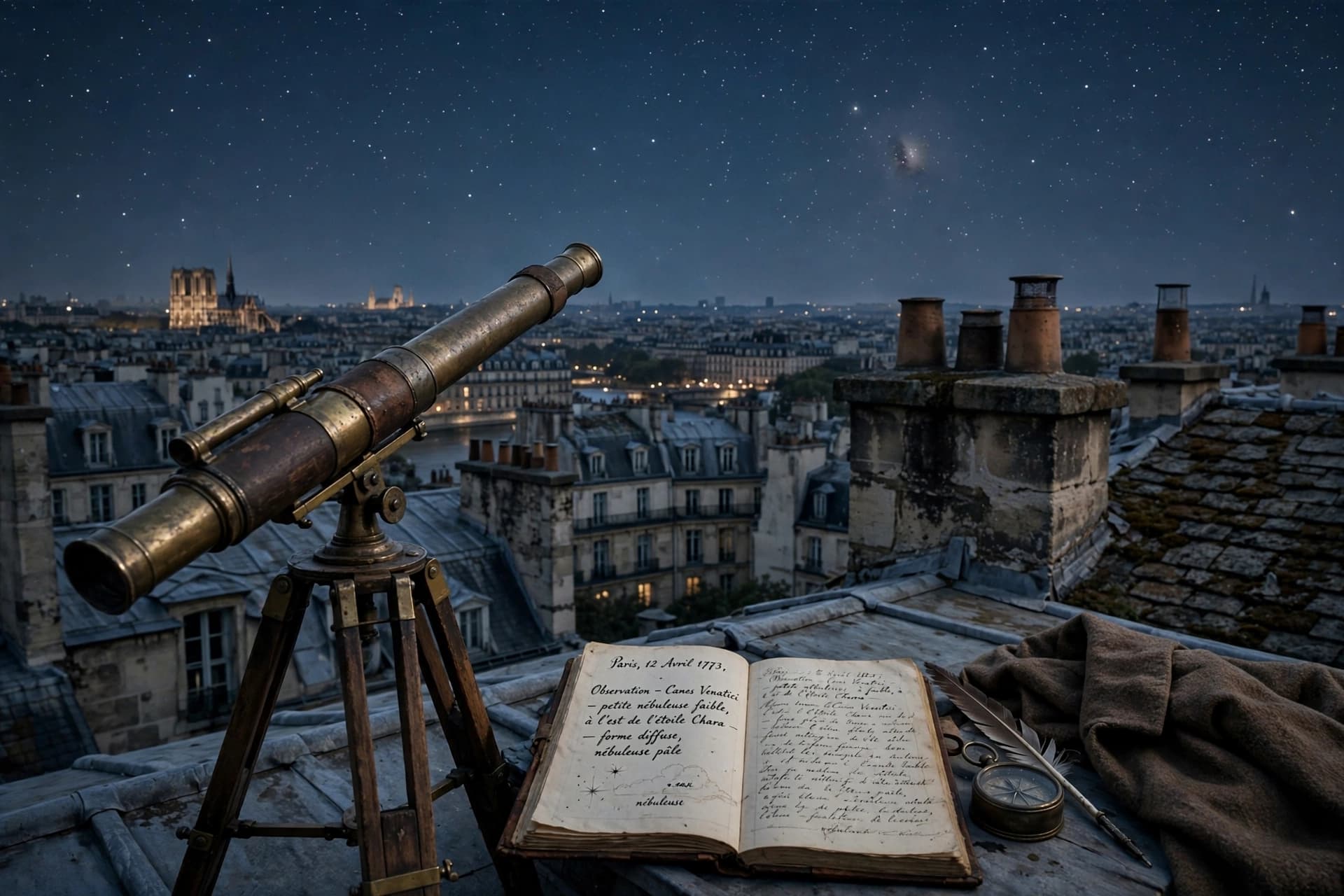 1773: The Night a Comet Hunter Found a Galaxy