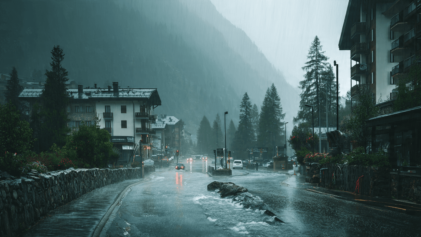 When Two Paths Meet in Sudden Impact, A Broken Intersection Near Borgo Maggiore
