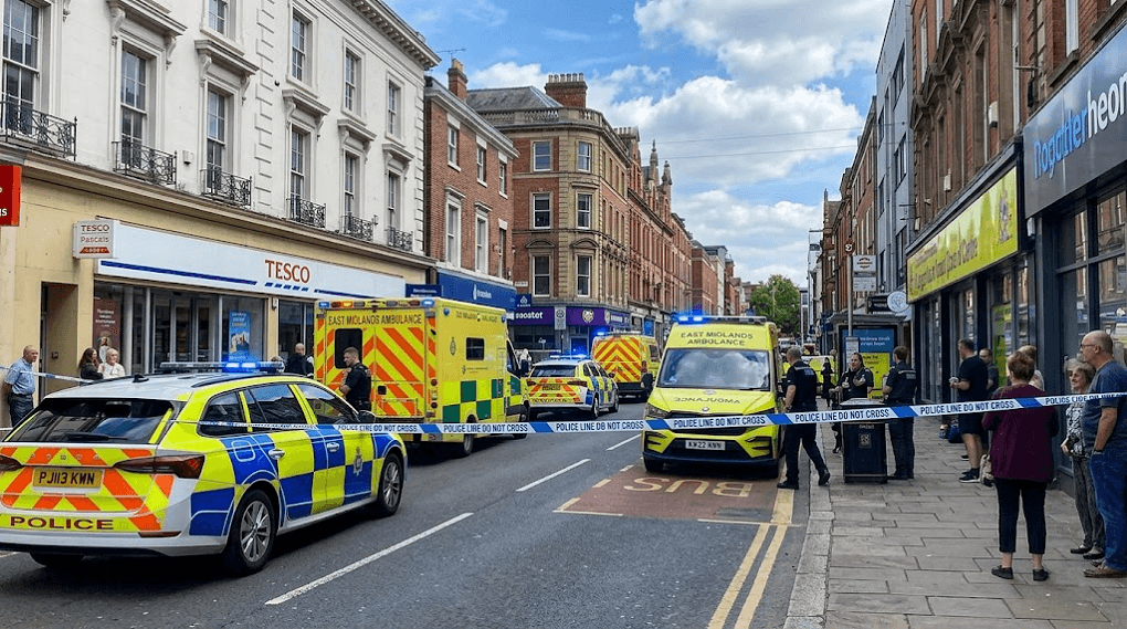 Police Officer Shot in Nottingham City Centre—Major Emergency Response Underway