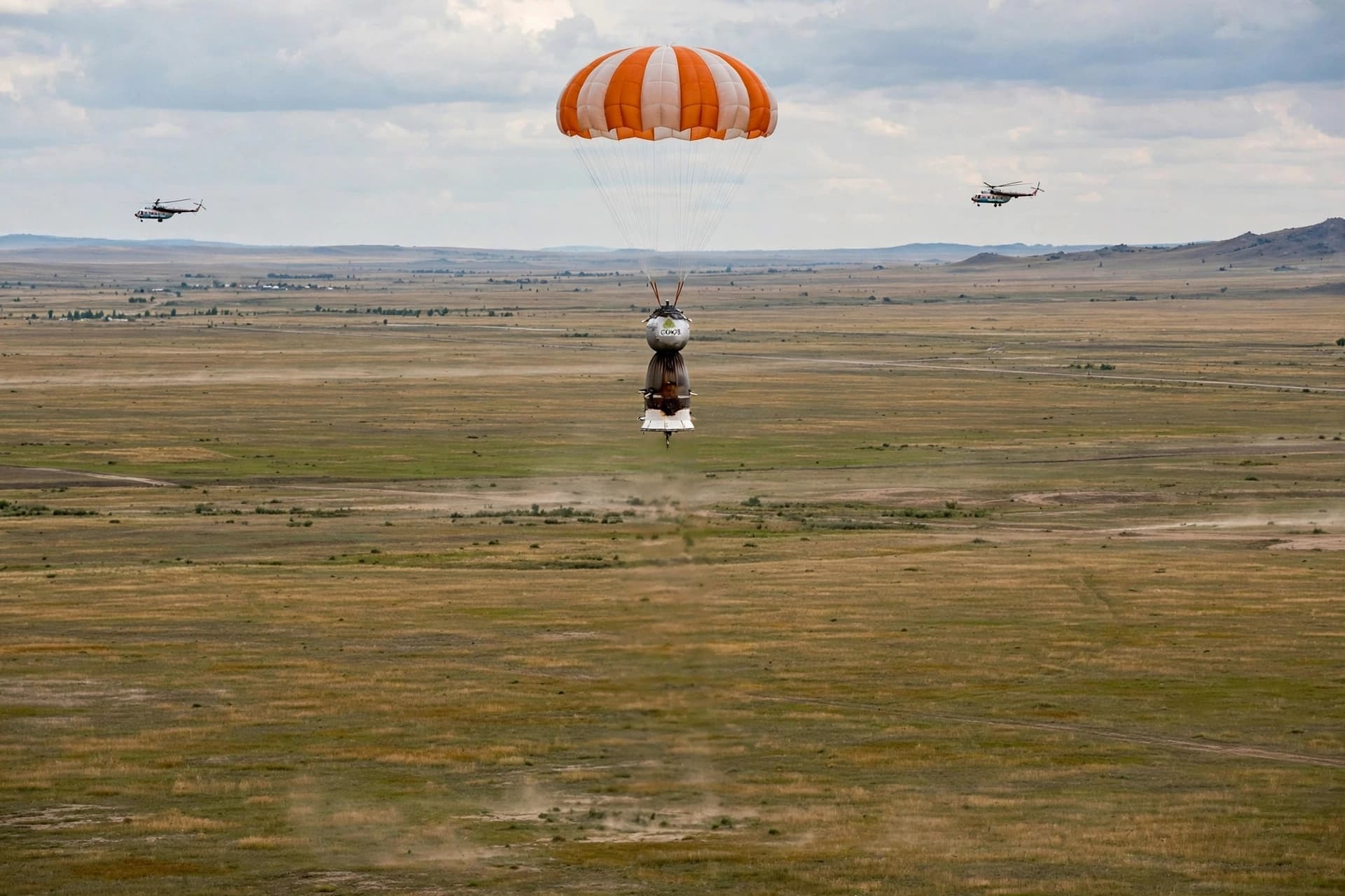Crew Returns to Earth After Eight Months on ISS