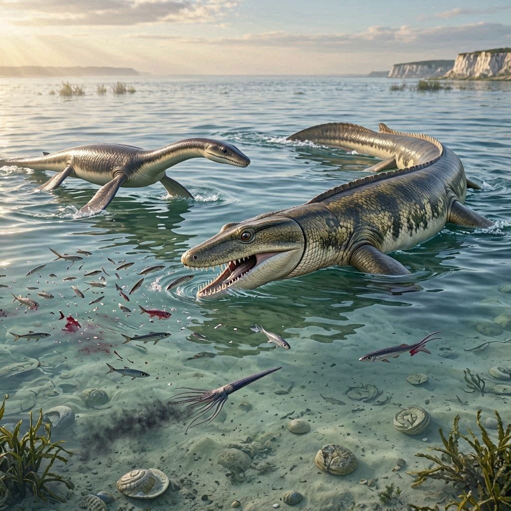 One Fossil Preserved Three Lives in a Single Ancient Moment
