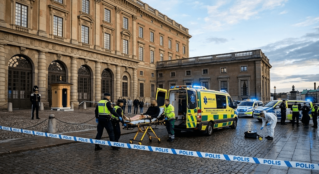 Swedish Police Shoot Armed Man Outside Royal Palace in Central Stockholm