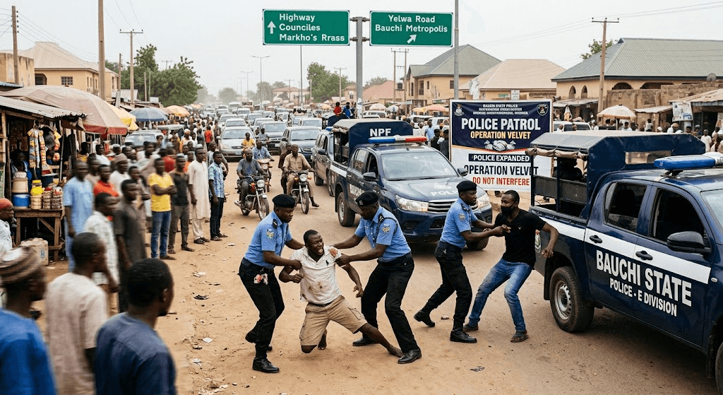 Bauchi Crackdown: 2 Arrested After Violent Attack and Obstruction of Police Officers