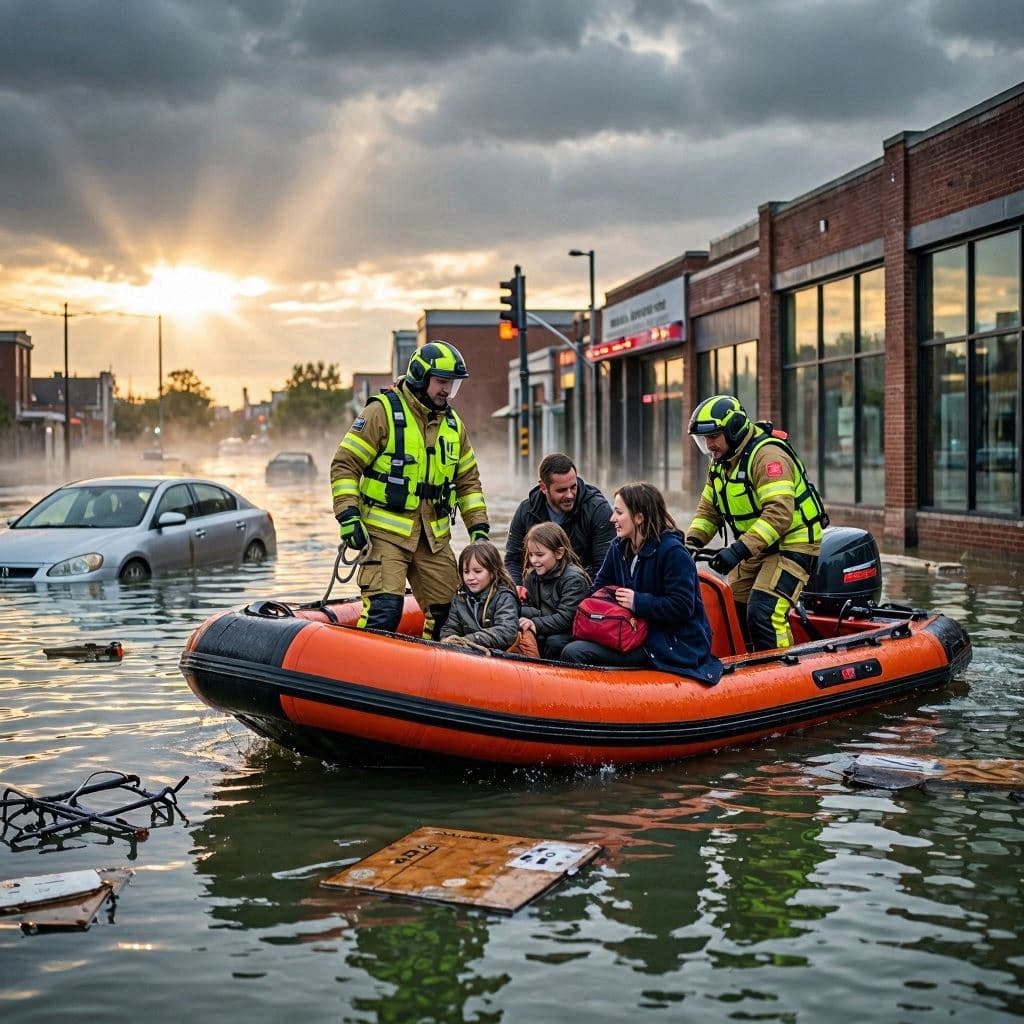 Rising Waters: Rescue Efforts in Texas Floods