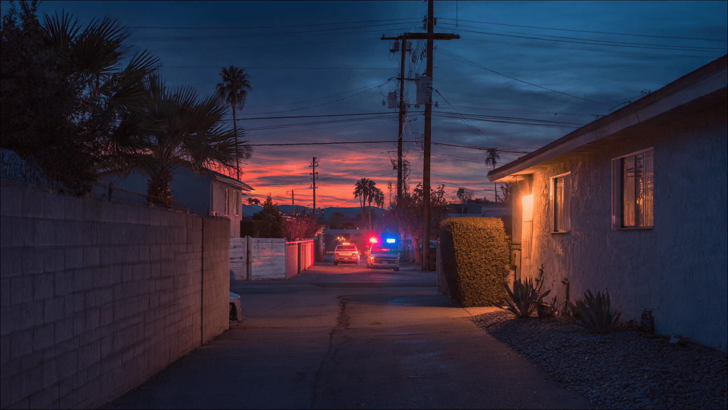 Where Voices Sharp into the Dusk: The Stilled Breath of a Neighborhood**