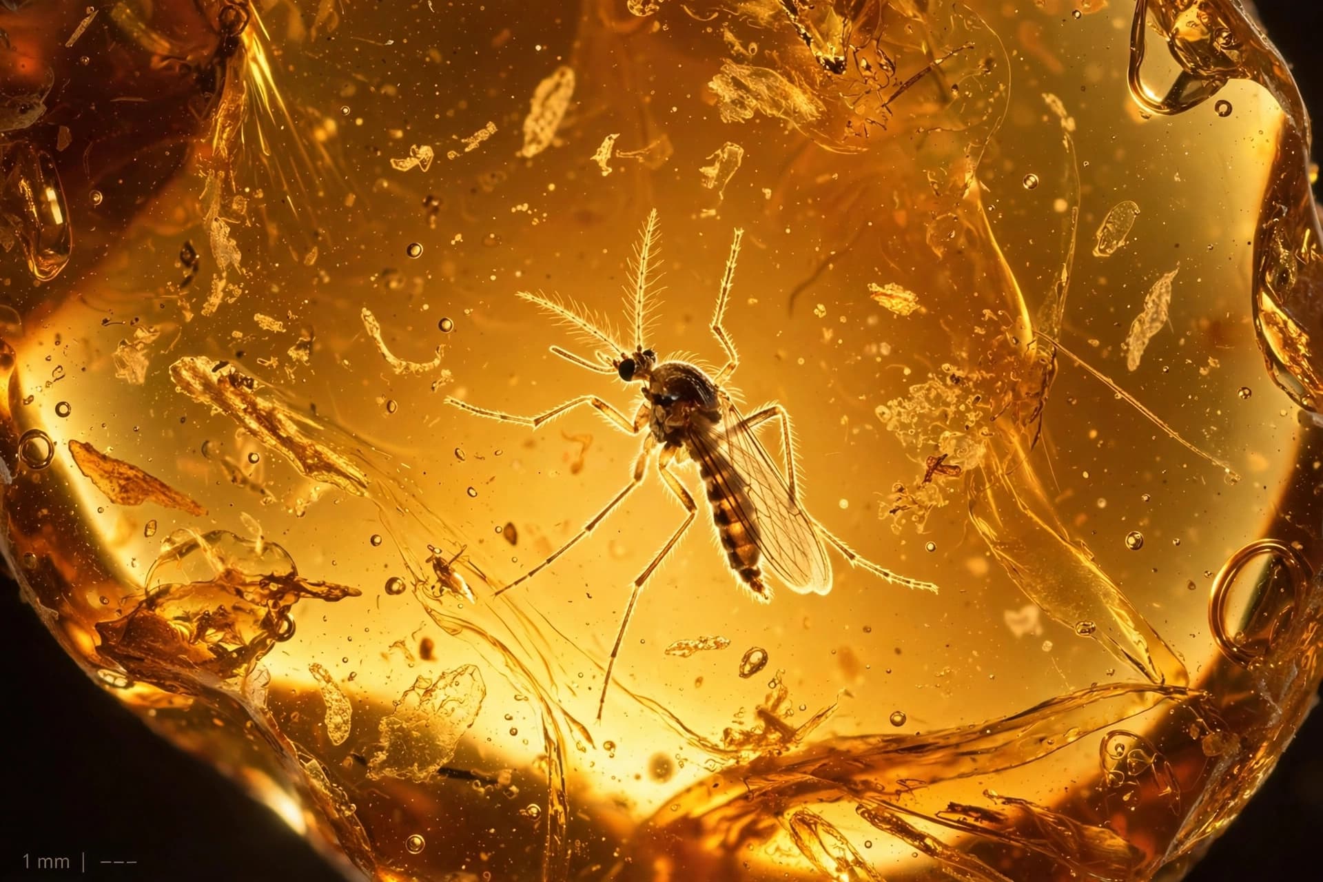 A 99-million-year-old insect with a bendy straw mouth, named after Noo-Noo.