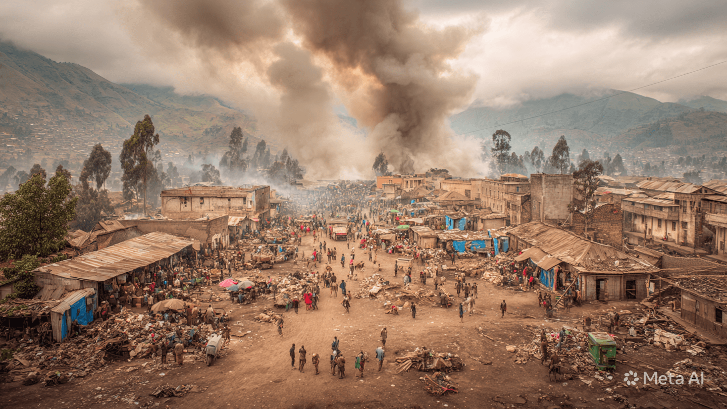 When Earth Becomes a Silent Threat: Observing the Aftermath of the Tragedy in the Village