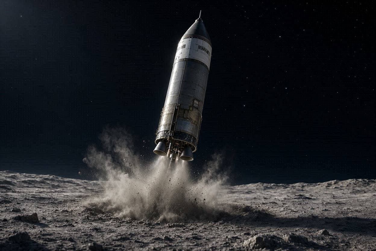  A Cosmic Collision: Falcon 9 Stage Heads for the Moon