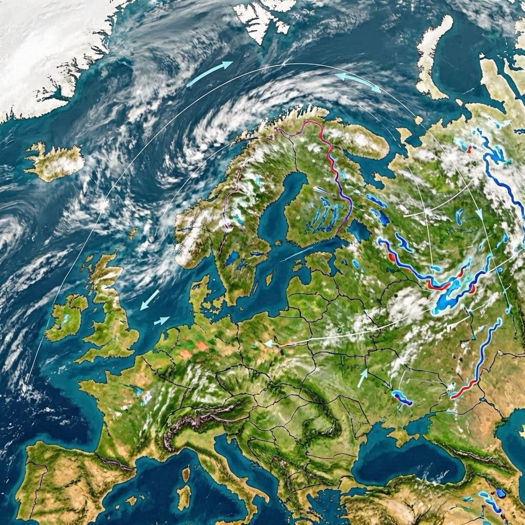 High Above Europe, An Atmospheric Pattern Holds Summer in Place