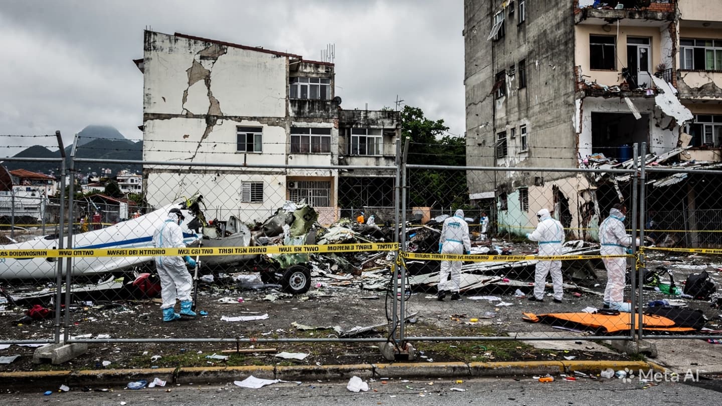 Helicopter Disaster in Rio: Six Victims Recovered After Mid-Air Collision in Western Zone Today