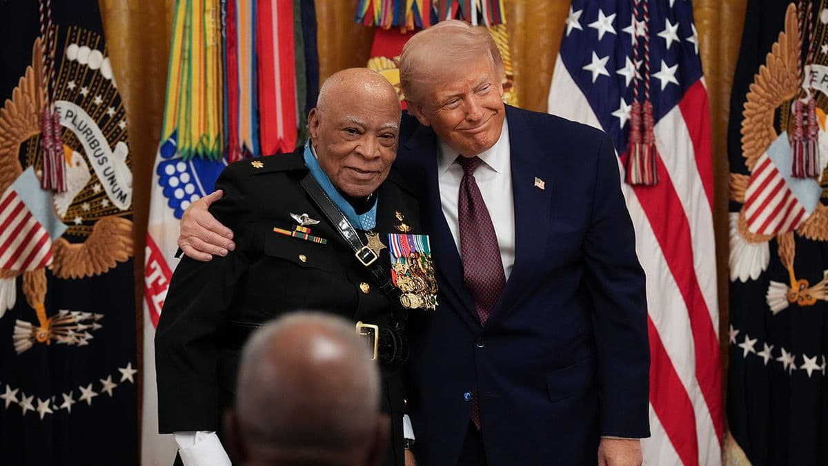Trump Honors American Heroes with Medal of Honor Ceremony