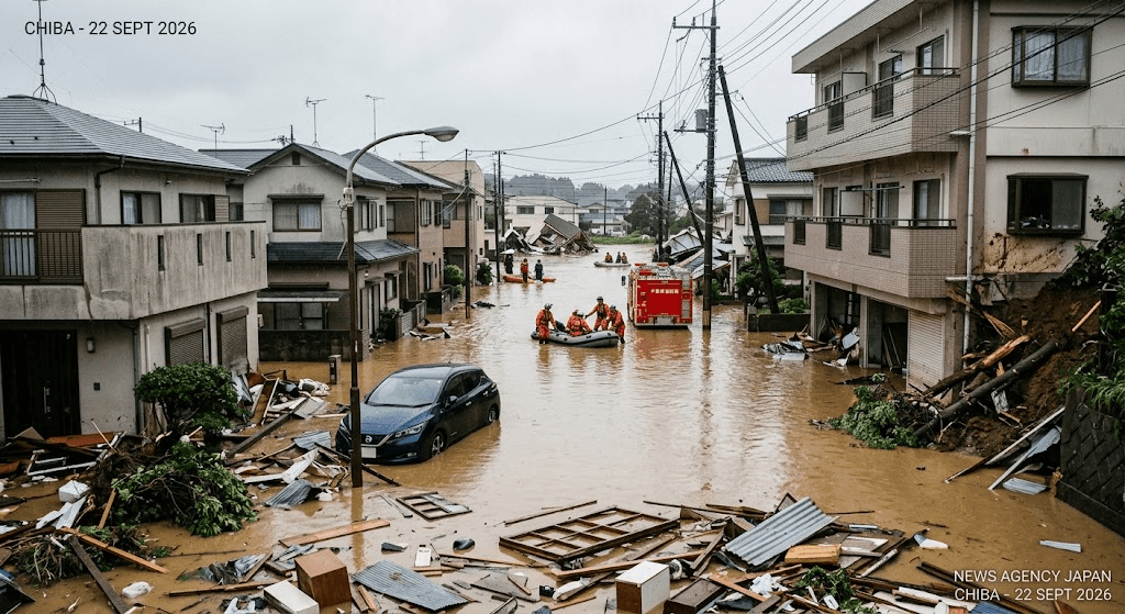Deadly Typhoon Dujuan Tears Through Eastern Japan: 4 Fatalities, Mass Power Outages, and Travel Chaos