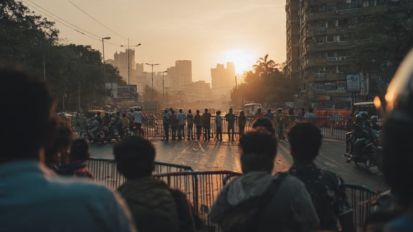 When Streets Become Conversations: India's Growing Protests Beneath the Morning Light
