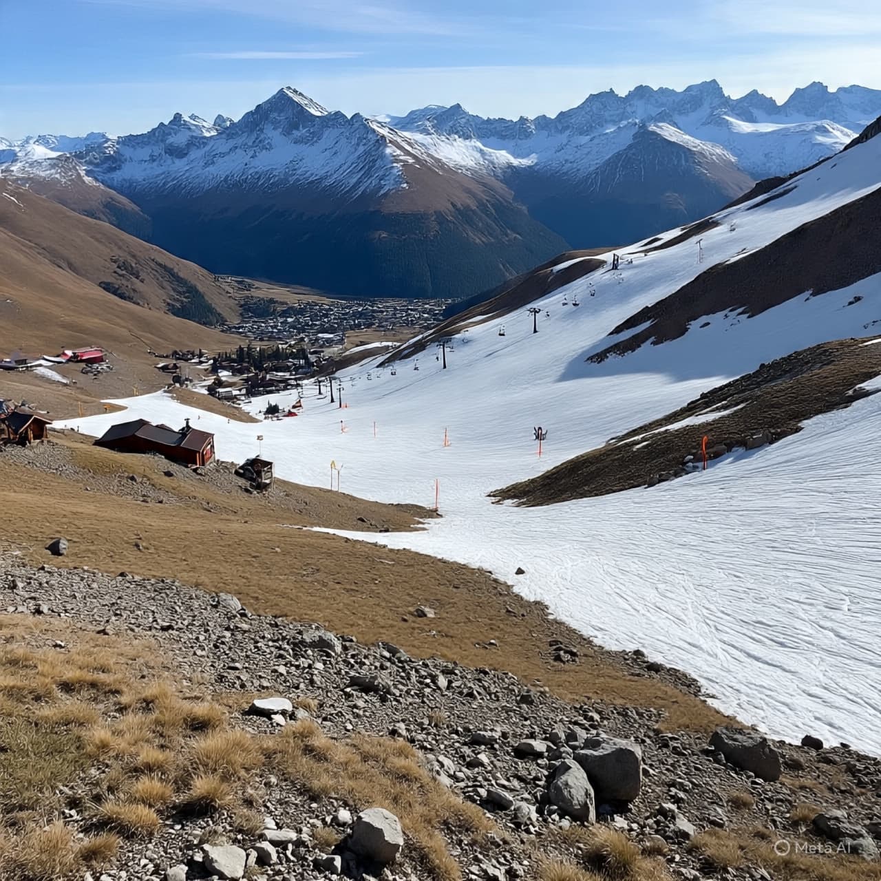 Where Winter Lost Its Breath: The Quiet on Snowless Peaks