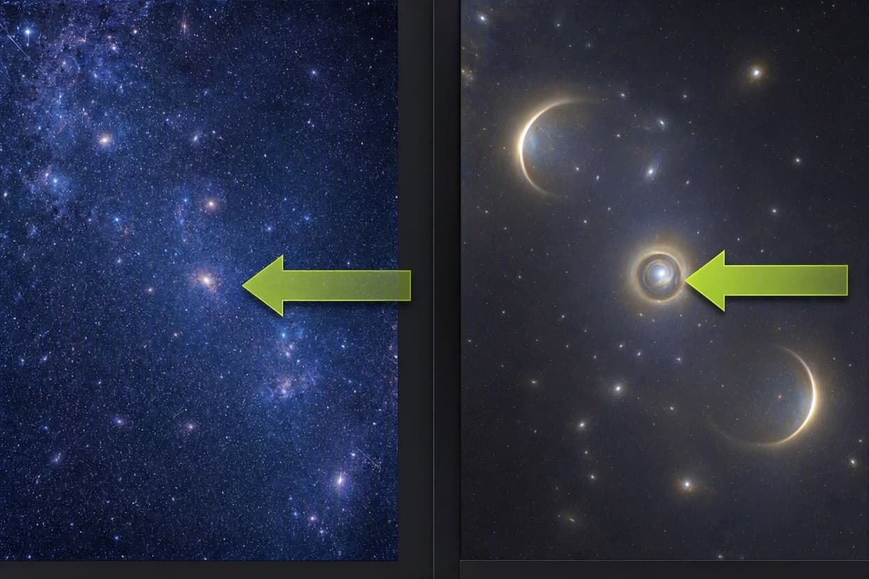 Chance Discovery in Hubble Archives May Unlock Dark Matter Secrets