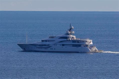 A yacht linked to Putin was spotted off Denmark under the protection of Russian warships