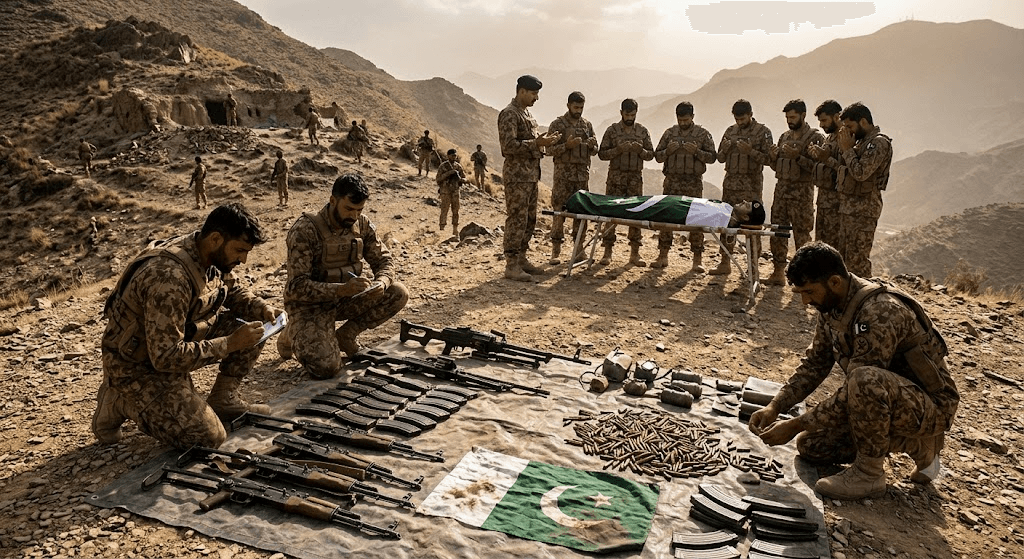 Tragedy and Valor in K-P: Army Captain Martyred, 7 Terrorists Killed in Fierce Hangu Operation