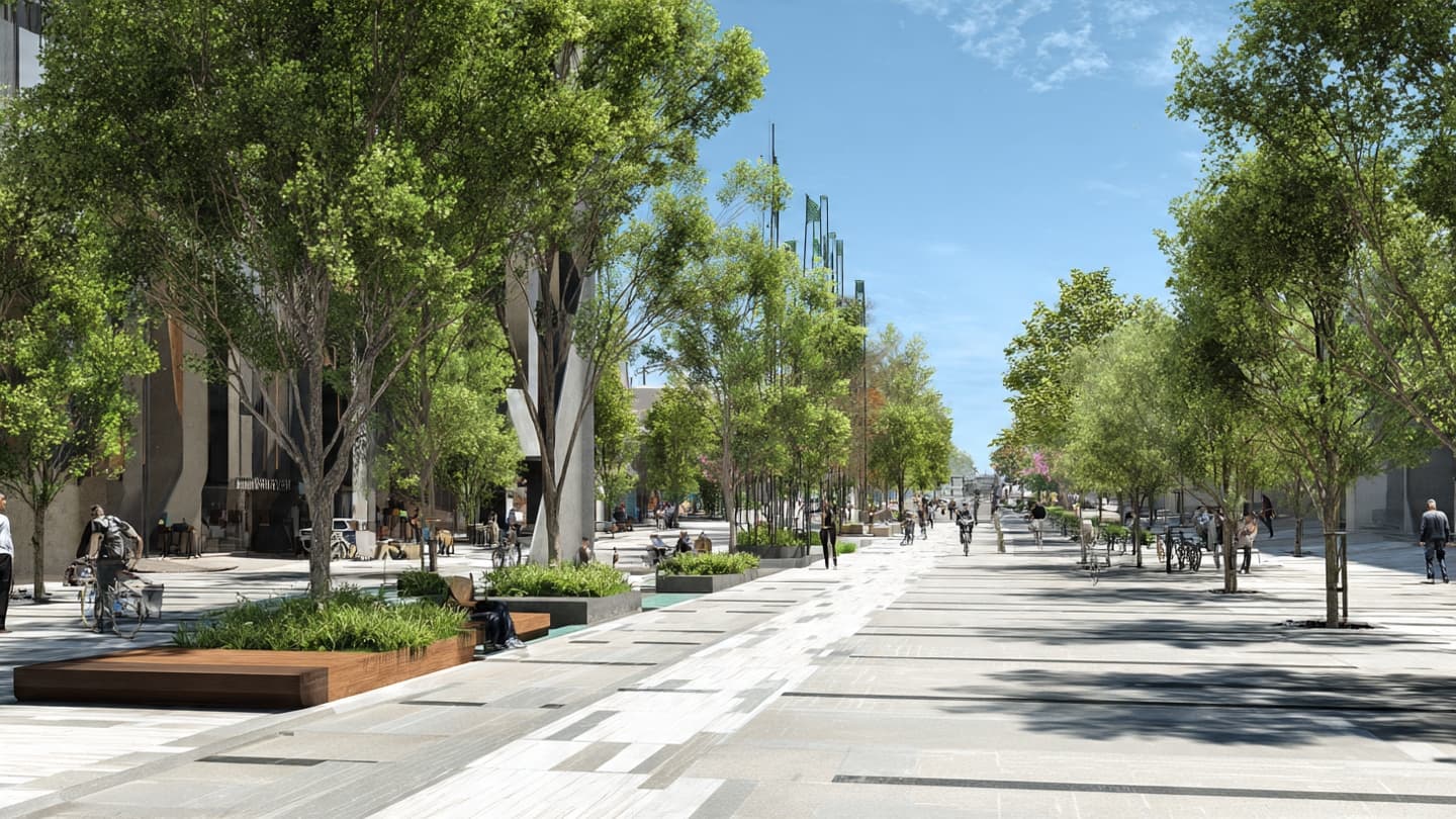 Cities Searching for Shade in a Changing Climate