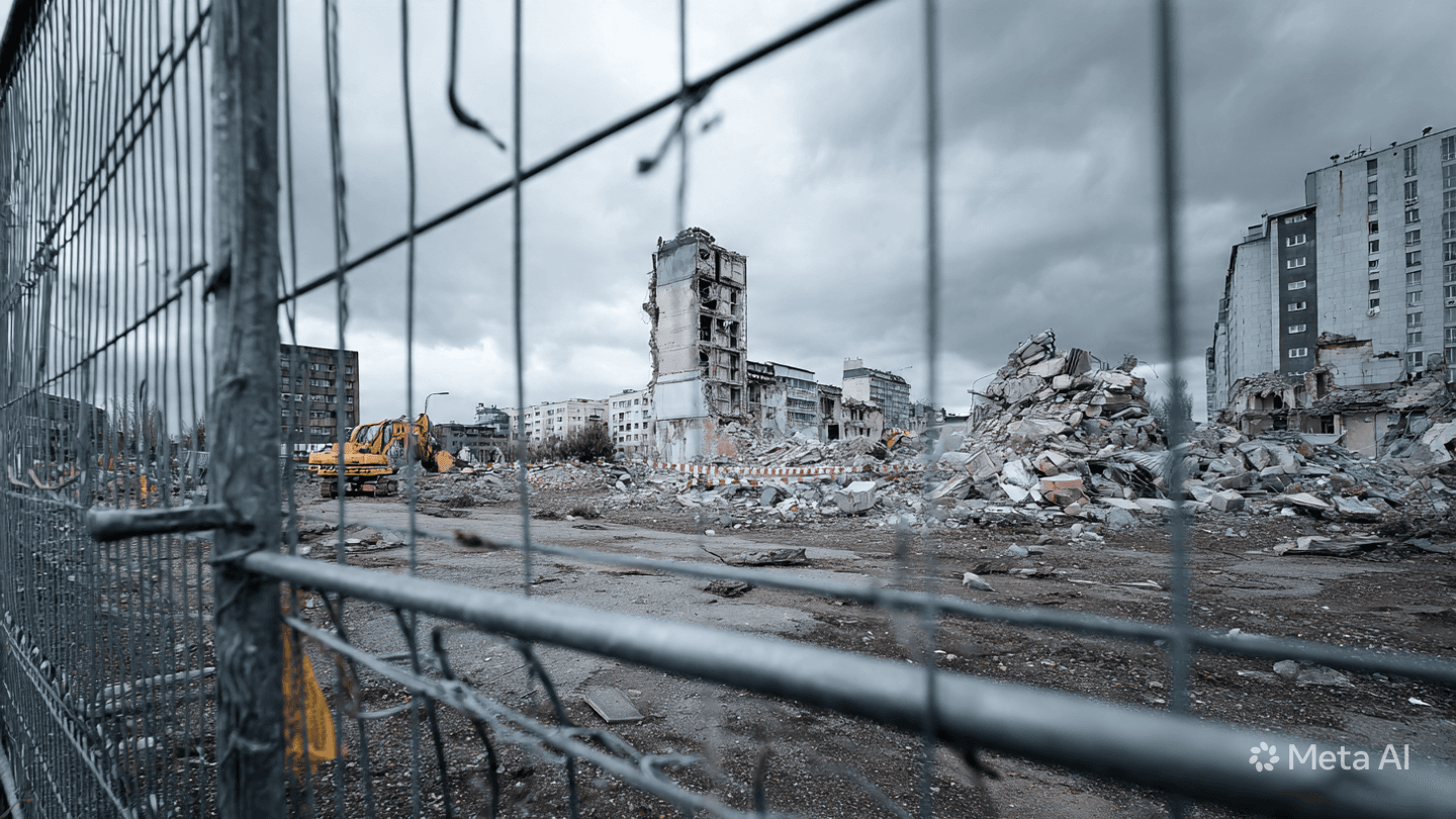 When The Steel Frame Yields: Reflections On The Sudden Collapse Of A Construction Site
