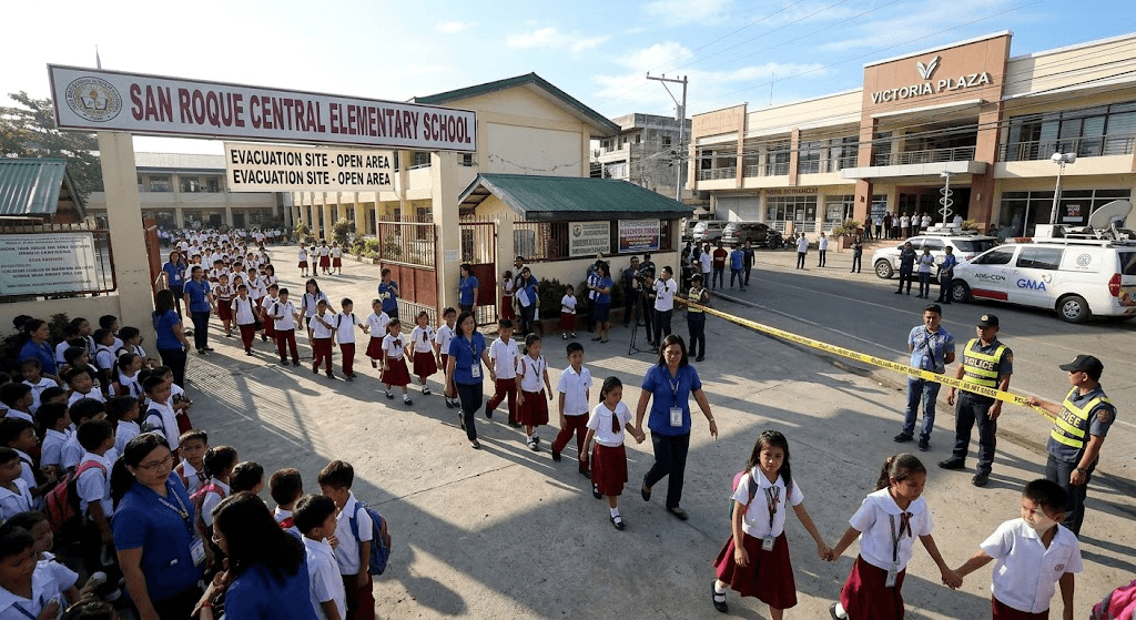 Morning Quake: Davao Elementary Students Evacuate After Magnitude 5.1 Earthquake Hits Region
