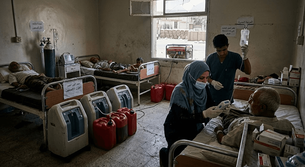 Healthcare Under Siege: Taiz Hospitals Near Collapse as Houthi Blockade Tightens