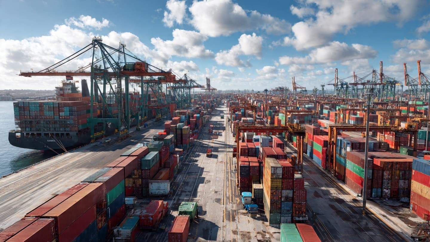 Where Silent Harbors Welcome Tomorrow, China's Exports Follow Expanding Horizons Beneath Summer Winds With Confidence Always