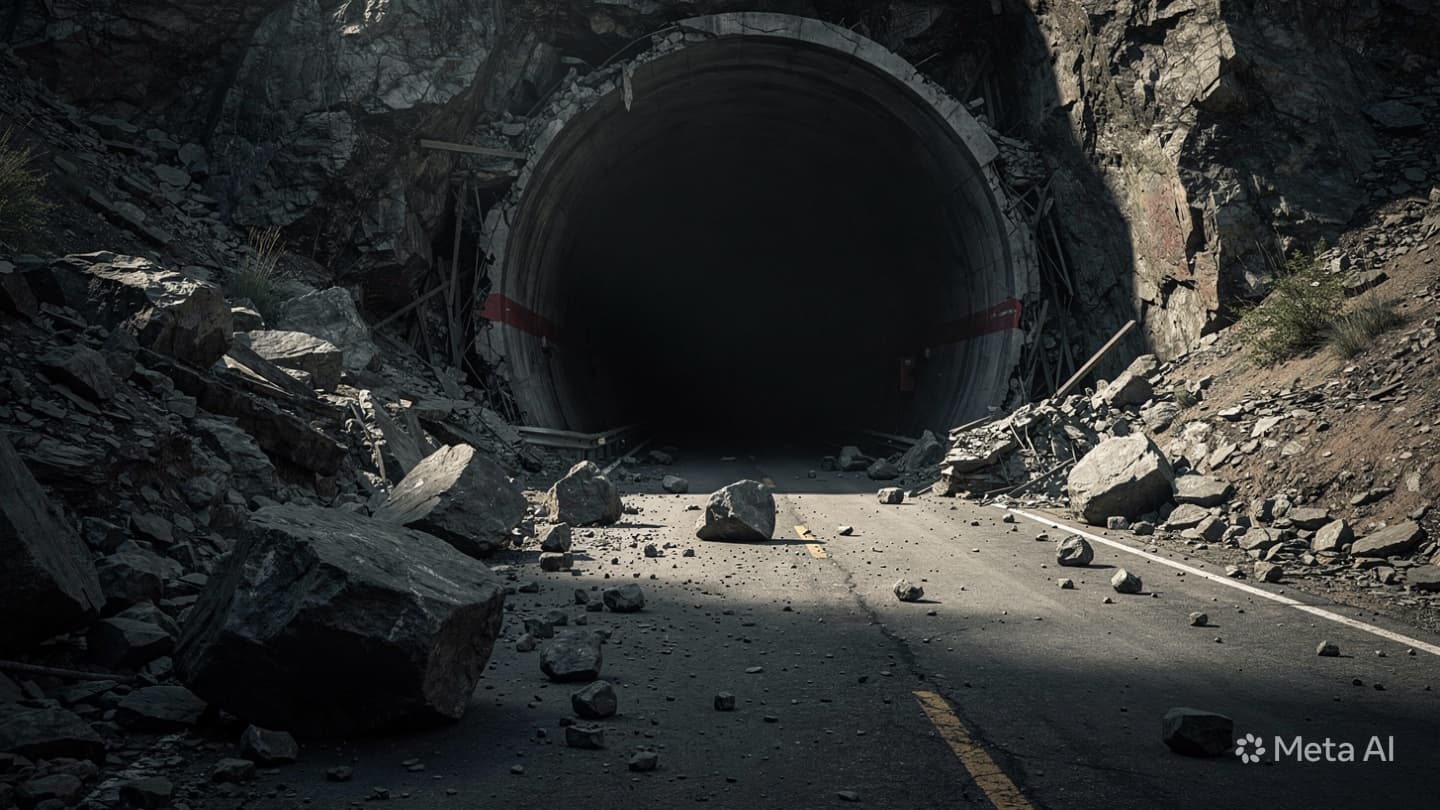 Tunnel Disaster in Akita: Two Dead After Falling Ice and Rocks Strike Victims Today