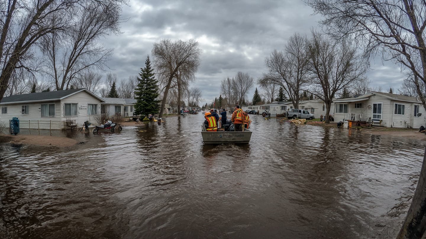 When Rivers Rise Suddenly, Manitoba Communities Move to Higher Ground