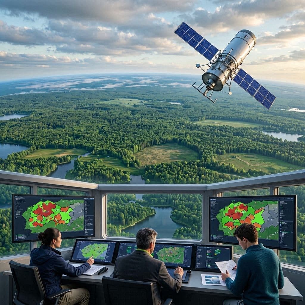 From Orbit, Satellites Become Silent Guardians of Forests Under ThreatFrom Orbit, Satellites Become Silent Guardians of Forests Under Threat