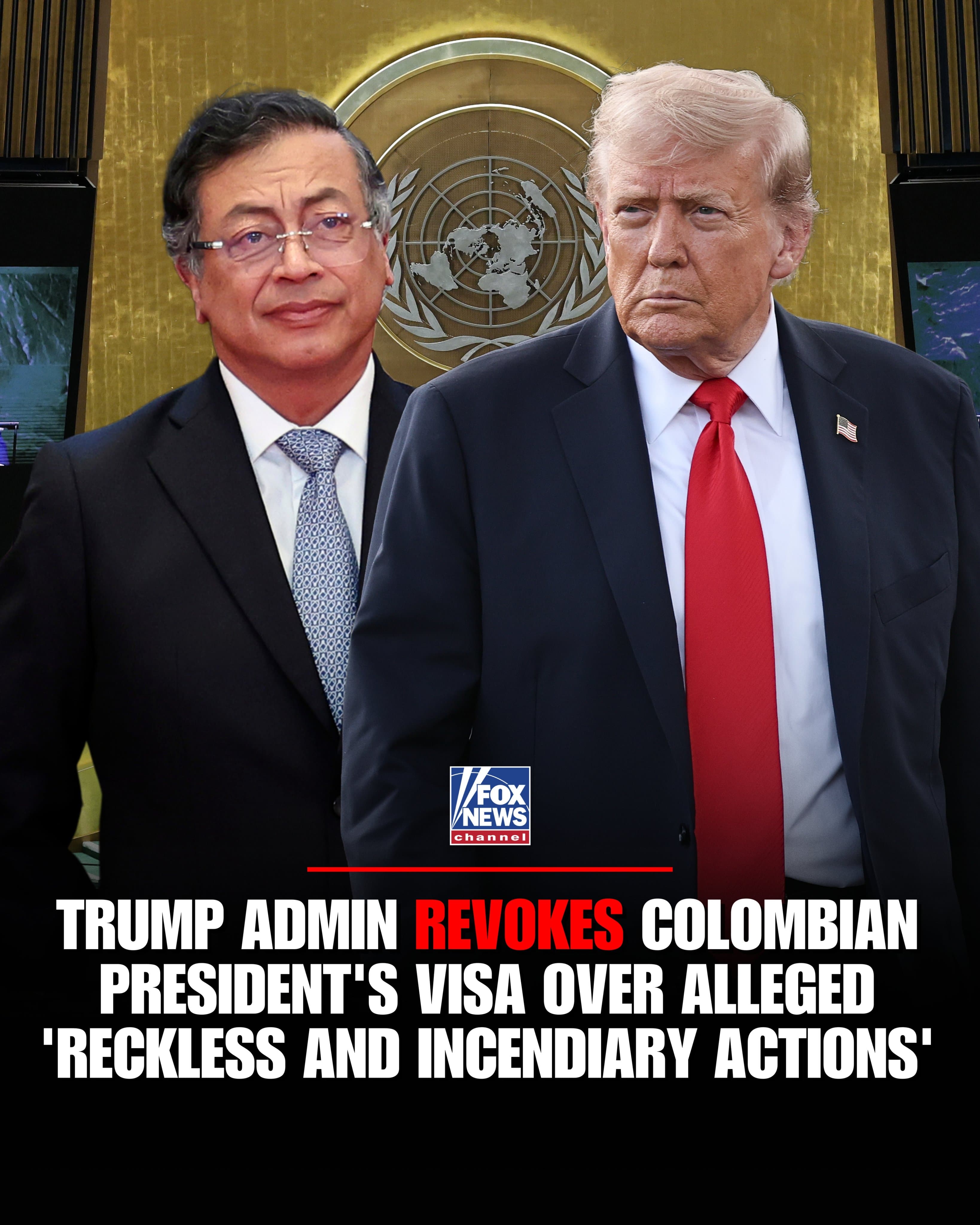 US Pulls Visa of Colombian President in Unprecedented Diplomatic Blow