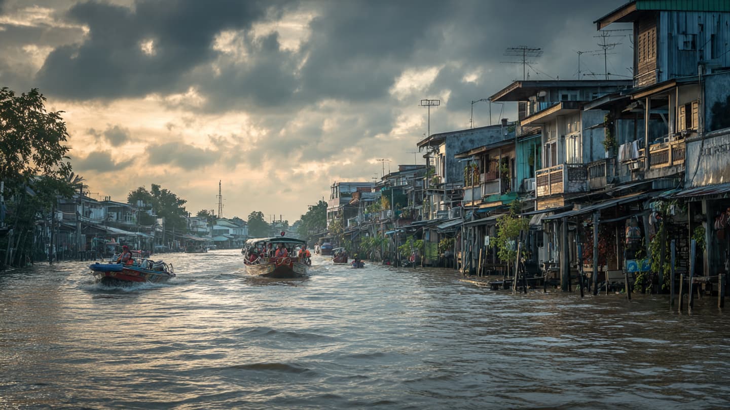 Between Flooded Fields and Dark Waters, Communities Along Thailand’s Rivers Wait Through Another Dangerous Season