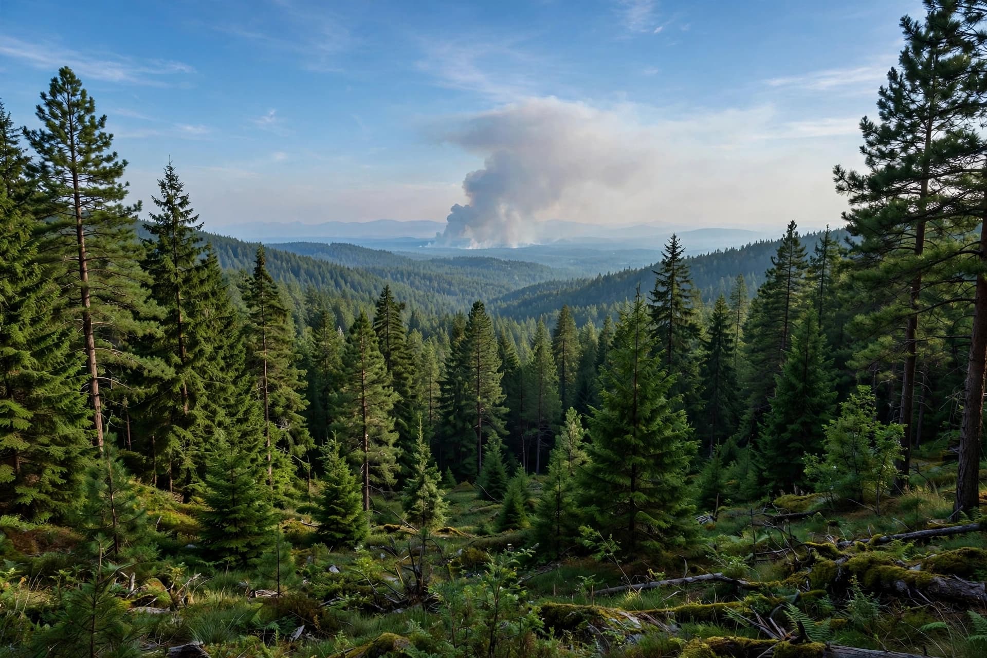 Mount Jack wildfire burns out of control on Vancouver Island
