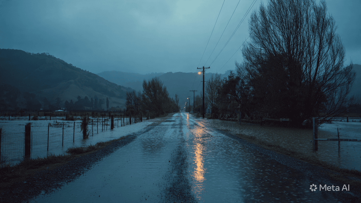 When Rivers Claim the Roads: A Quiet Reflection on Hawke’s Bay and Rising Waters