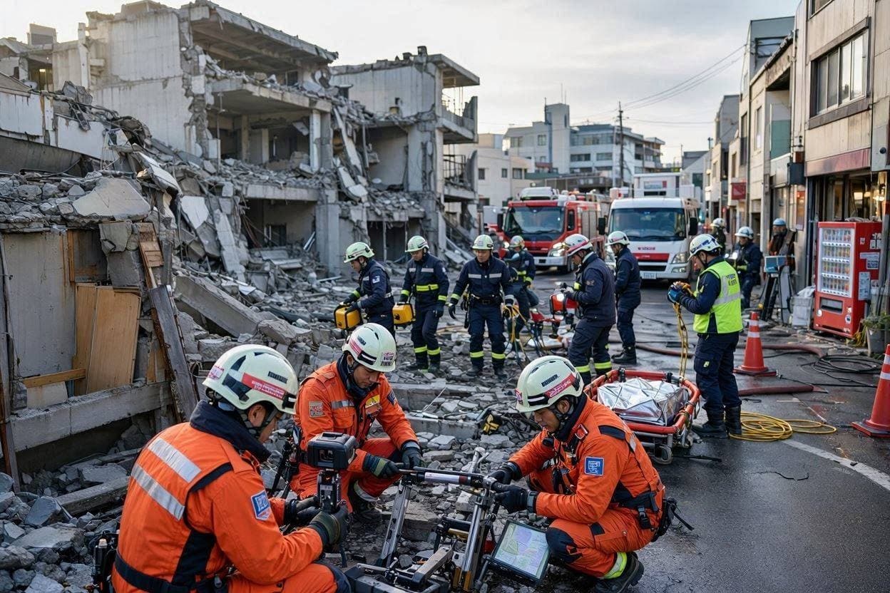 As the Earth Falls Silent, Japan Faces the Pain of Waiting and Loss