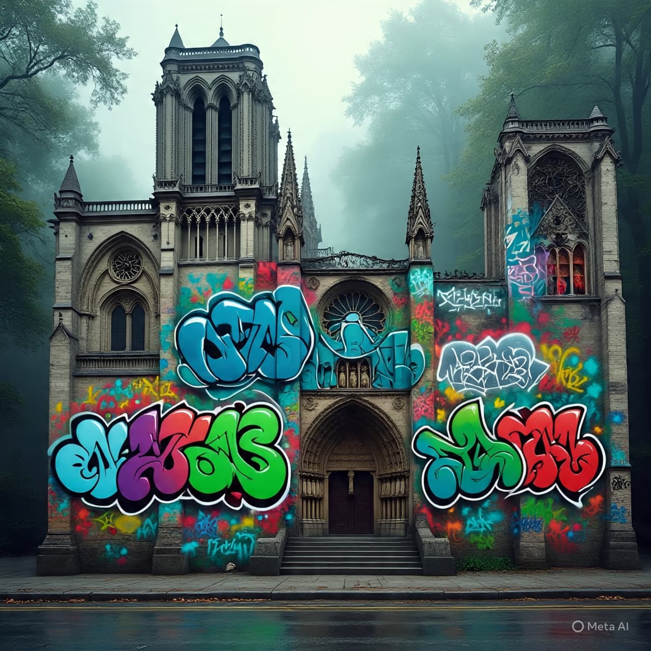 When Paint Meets Prayer: The Graffiti That Stirred Canterbury’s Silence