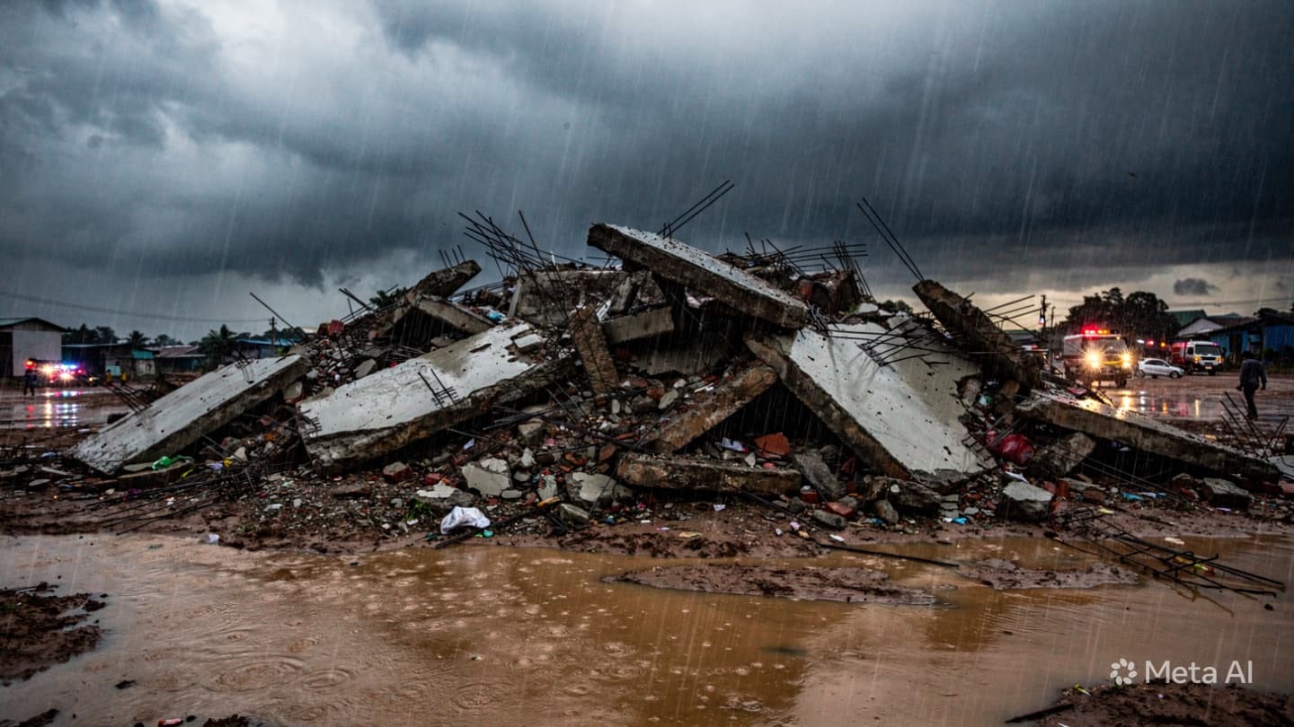 Fatal Building Collapse Kayah: Two Fatalities Confirmed After Residential Structure Fails During Heavy Storm