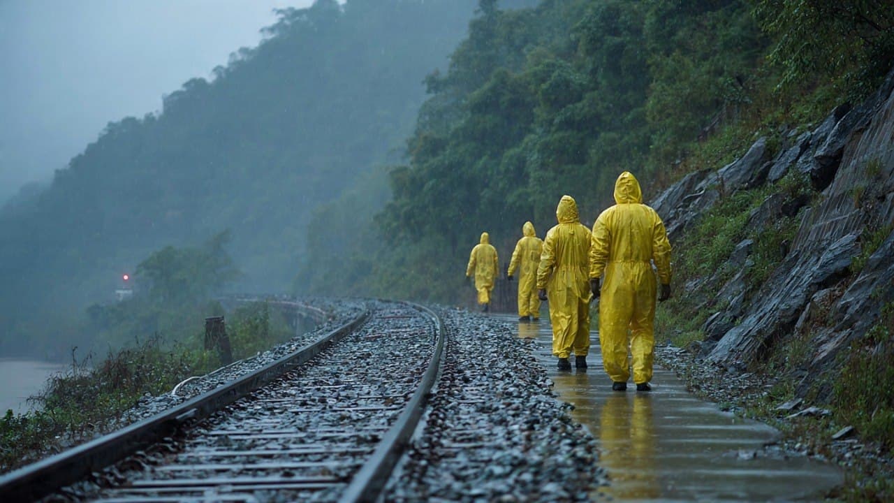 When the Iron Lines Freeze: The Silent Transit Corridors of Western Japan