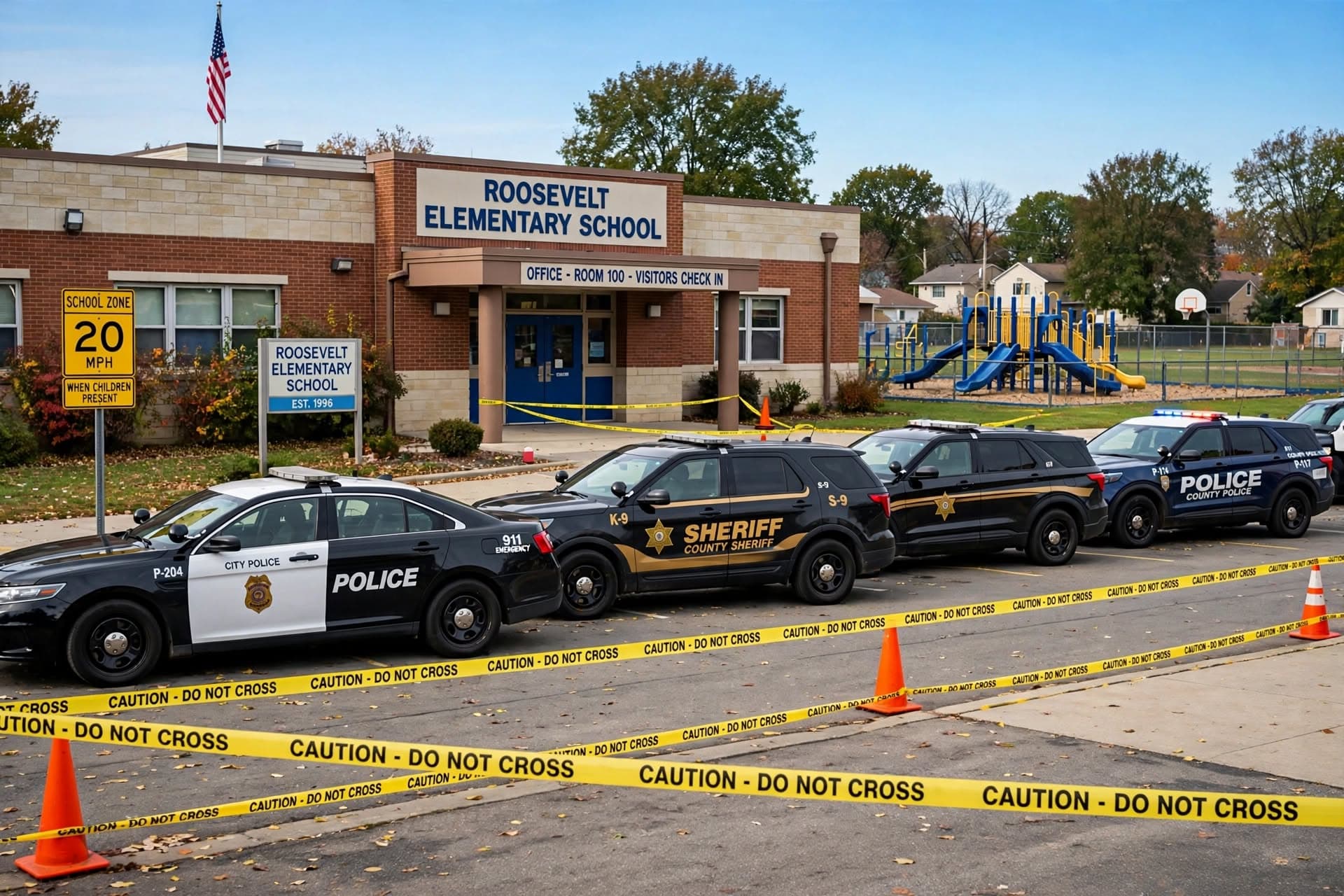 Oregon school tragedy: Three children and one teacher killed in violent elementary school shooting
