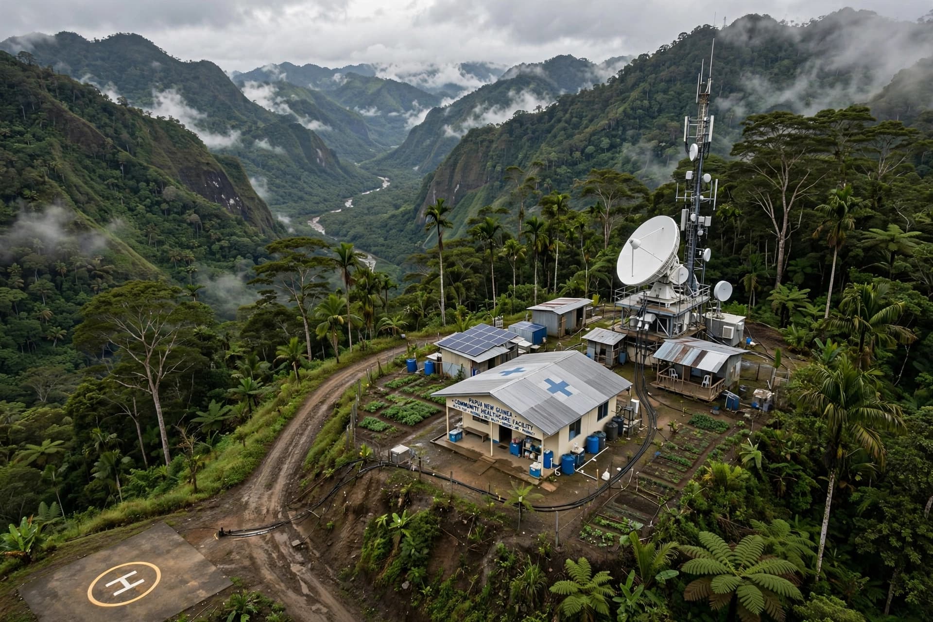 Across Port Moresby’s Medical Network: Satellite Internet Opens New Paths for Faster Digital Healthcare Connections
