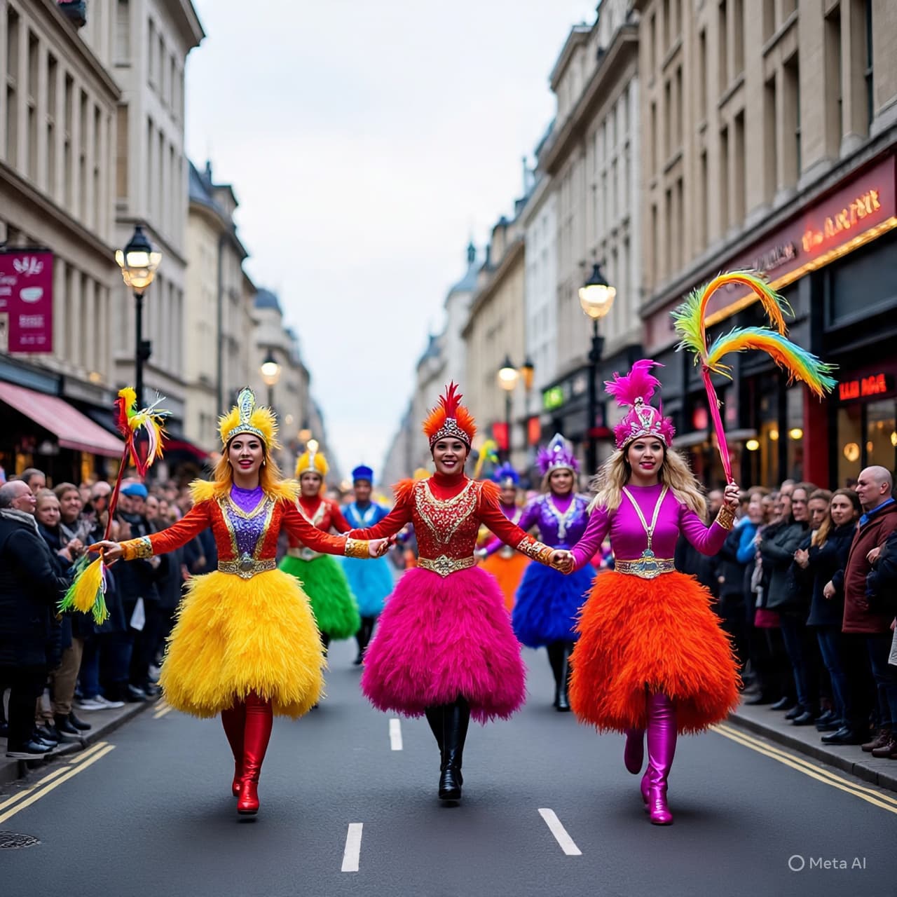 Stepping Into Color: How London Welcomed the New Year’s First March
