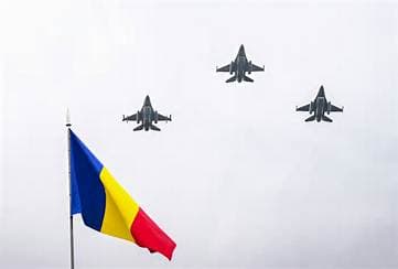 Romanian F-16s Shoot Down Two Drones Over Black Sea