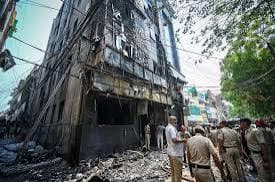 Fire Engulfs Hotel in Delhi, Claiming At Least 21 Lives as Guests Jump from Windows